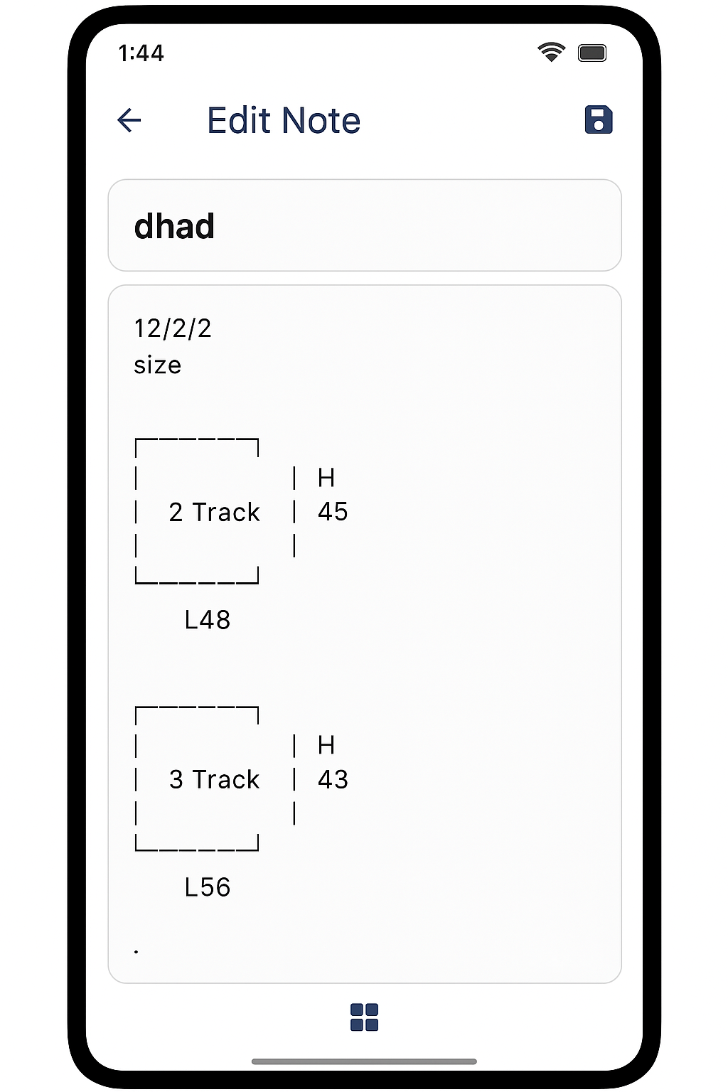 Notes and Documentation